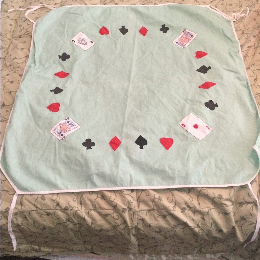 Vintage embroidered tablecloth